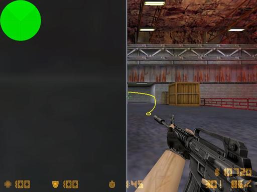 Half-Life: Counter-Strike - Играя на позиции: de_nuke  